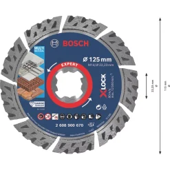 Bosch Expert X-Lock Masonry Diamond Cutting Disc 125mm 9 Bosch Expert X-Lock Masonry Diamond Cutting Disc 125mm -Cheap Cutting & Blades Store 556RR A4