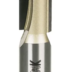 Erbauer 1/2" Shank Double-Flute Straight Router Cutter 12.7 X 38.1mm