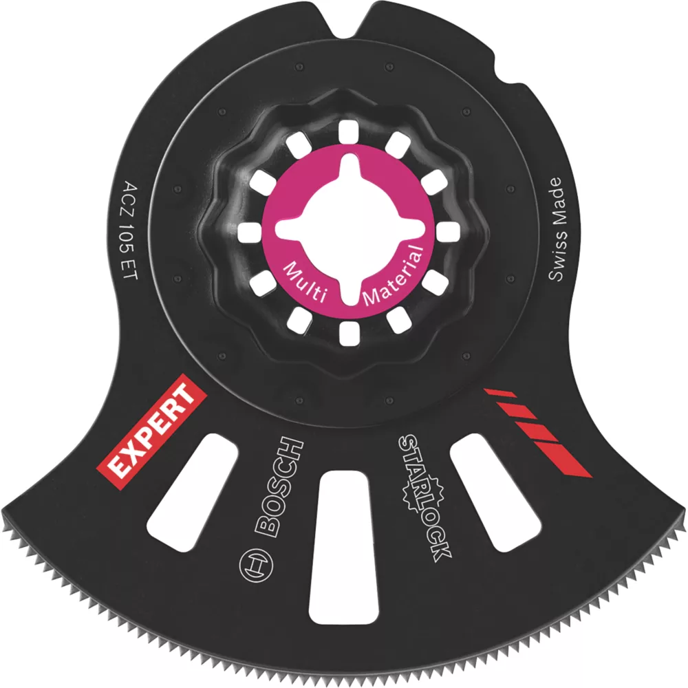 Bosch Expert ACZ105ET Multi-Material Plunge Cutting Blade 105mm 1 Bosch Expert ACZ105ET Multi-Material Plunge Cutting Blade 105mm