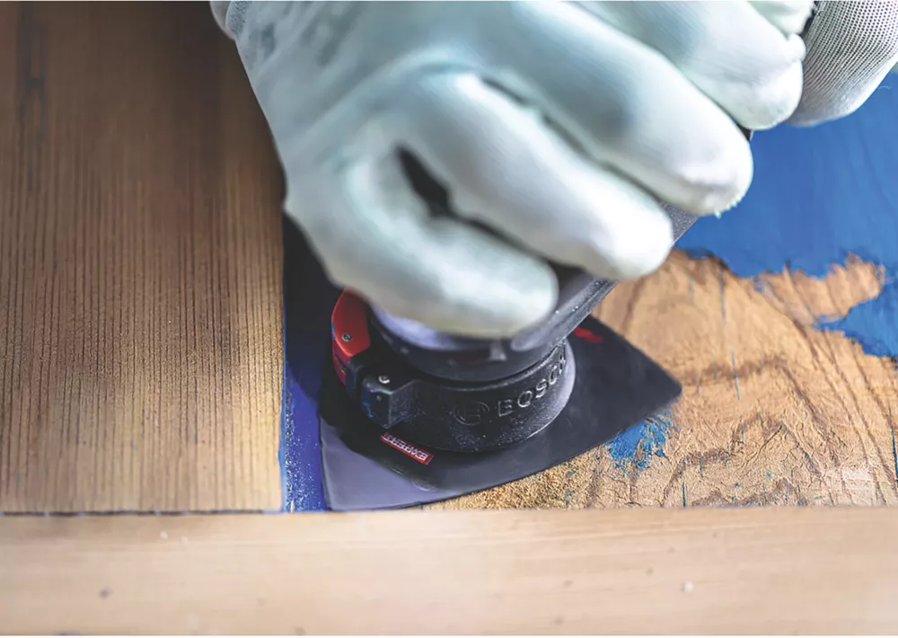 Bosch Expert MAVZ 116 RT6 60 Carbide RIFF-Grit Paint On Wood, Hardwood, Softwood, Fibre Plastics, GFK & CFK Sanding Plate 116mm 3 Bosch Expert MAVZ 116 RT6 60 Carbide RIFF-Grit Paint On Wood, Hardwood, Softwood, Fibre Plastics, GFK & CFK Sanding Plate 116mm - Image 3