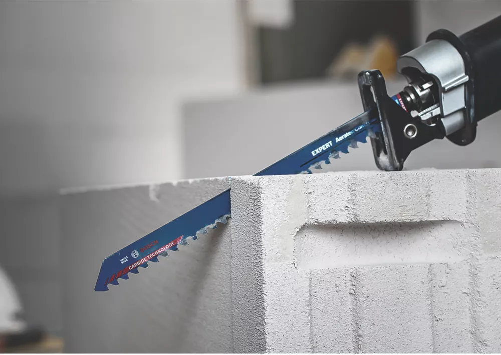 Bosch Expert S2041HM Aerated Concrete Carbide Reciprocating Saw Blade 400mm 3 Bosch Expert S2041HM Aerated Concrete Carbide Reciprocating Saw Blade 400mm - Image 3