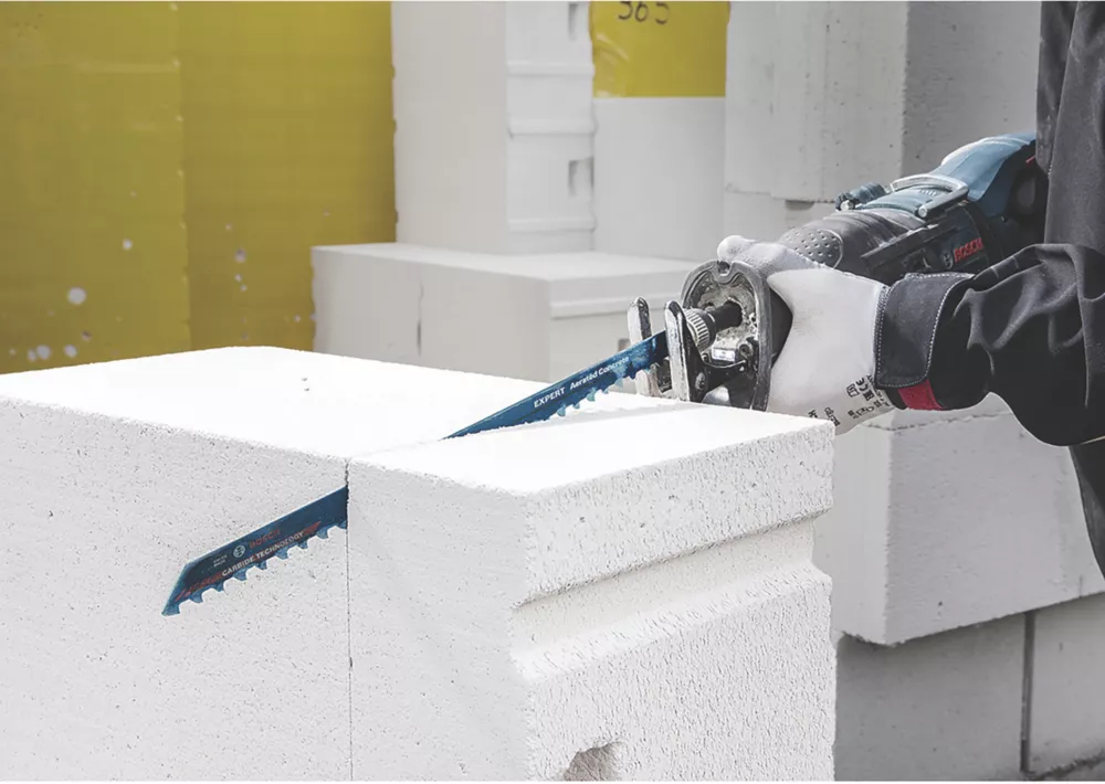 Bosch Expert S2041HM Aerated Concrete Carbide Reciprocating Saw Blade 400mm 7 Bosch Expert S2041HM Aerated Concrete Carbide Reciprocating Saw Blade 400mm - Image 7