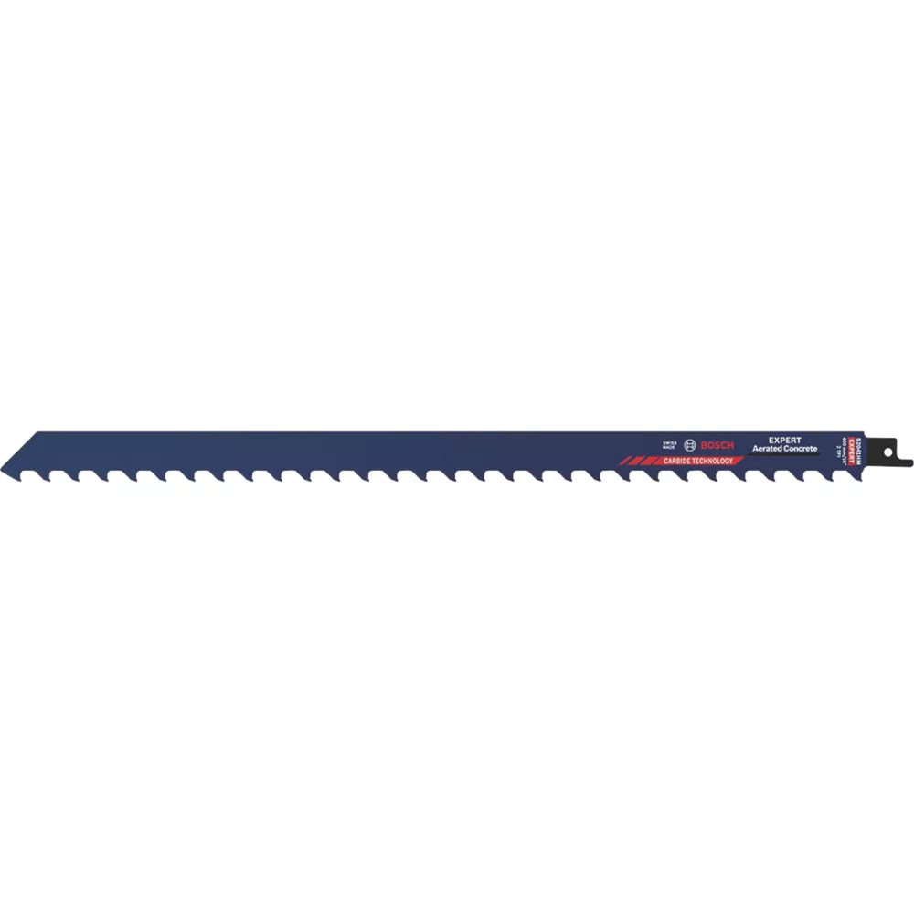 Bosch Expert S2041HM Aerated Concrete Carbide Reciprocating Saw Blade 400mm 1 Bosch Expert S2041HM Aerated Concrete Carbide Reciprocating Saw Blade 400mm