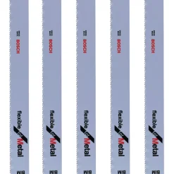 Bosch S1122BF Metal Reciprocating Saw Blades 225mm 5 Pack
