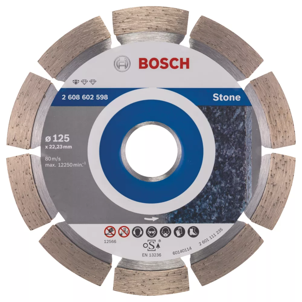 Bosch Multi-Material Diamond Disc 125 X 22.23mm 1 Bosch Multi-Material Diamond Disc 125 X 22.23mm
