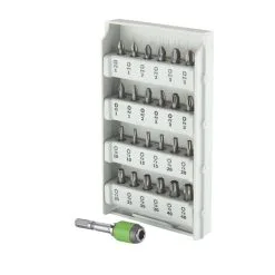 Festool BITS + BHS 60 CE TL 24x 60mm Hex Shank Hex Bit Assortment 25 Pieces