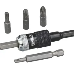 DeWalt 6.35mm Hex Shank Mixed Screwdriving Bit Set 6 Pieces