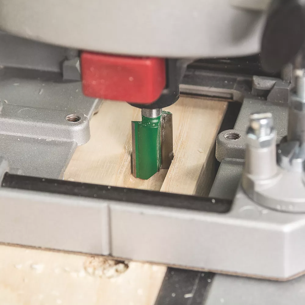 Trend C024AX1/4TC 1/4" Shank Double-Flute Straight Router Cutter 15 X 25mm 4 Trend C024AX1/4TC 1/4" Shank Double-Flute Straight Router Cutter 15 X 25mm - Image 4