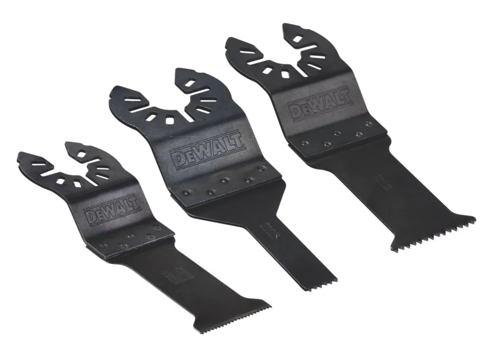 DeWalt DT20713-QZ Multi-Material Cutting Blade Set 3 Pcs 1 DeWalt DT20713-QZ Multi-Material Cutting Blade Set 3 Pcs