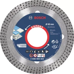 Bosch Expert Masonry Diamond Cutting Disc 85 X 22.23mm