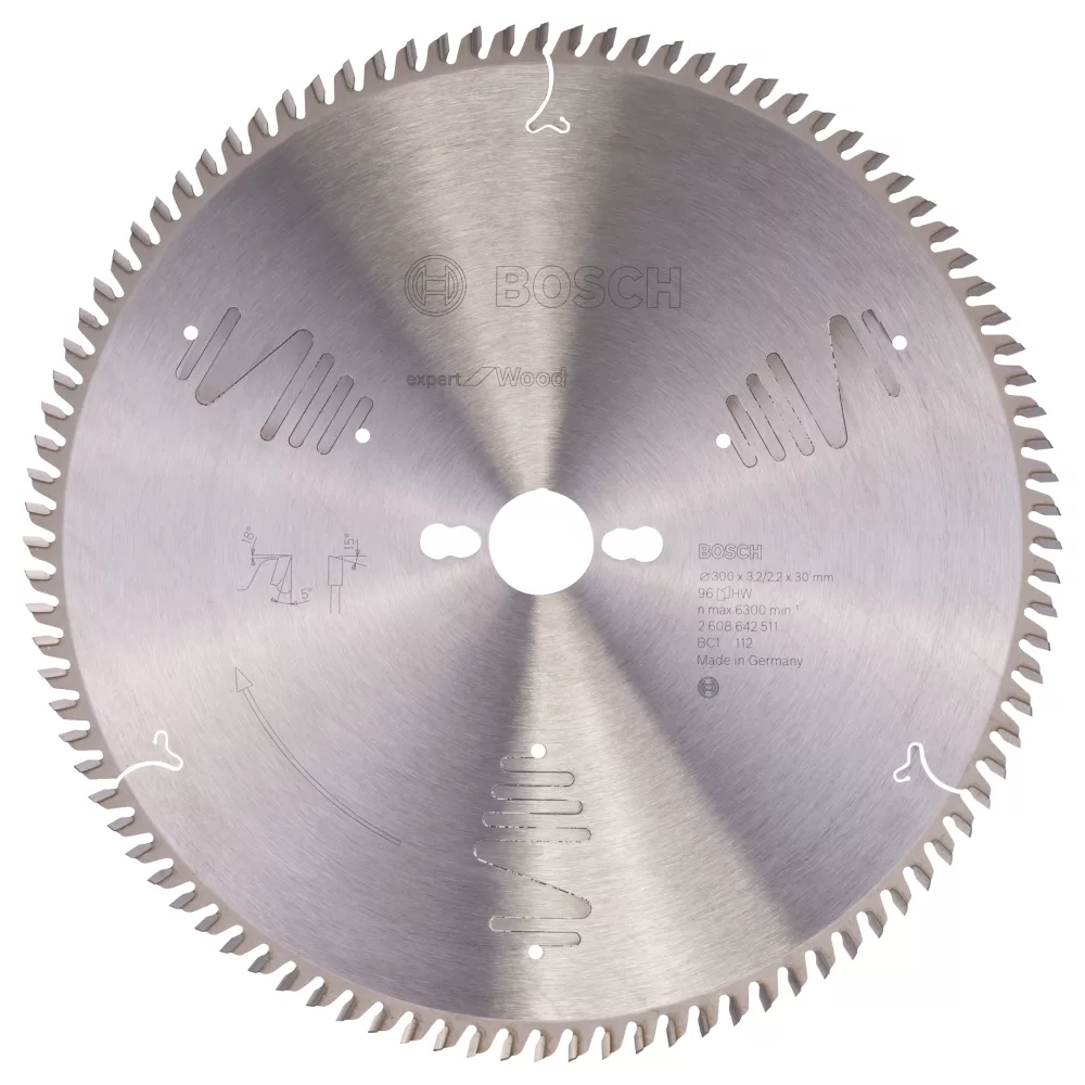 Bosch Expert Wood Circular Saw Blade 300 X 30mm 96T 1 Bosch Expert Wood Circular Saw Blade 300 X 30mm 96T