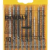 DeWalt DT2290-QZ Multi-Material Jigsaw Blade Set 10 Piece Set