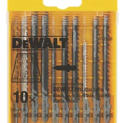 DeWalt DT2290-QZ Multi-Material Jigsaw Blade Set 10 Piece Set