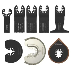 Erbauer MLT47582 Multi-Material Cutting Blade Set 8 Pcs