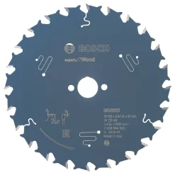 Bosch Expert Wood Circular Saw Blade 165 X 20mm 24T