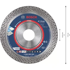 Bosch Expert Masonry Diamond Cutting Disc 115 X 22.23mm 7 Bosch Expert Masonry Diamond Cutting Disc 115 X 22.23mm -Cheap Cutting & Blades Store 749RR A3