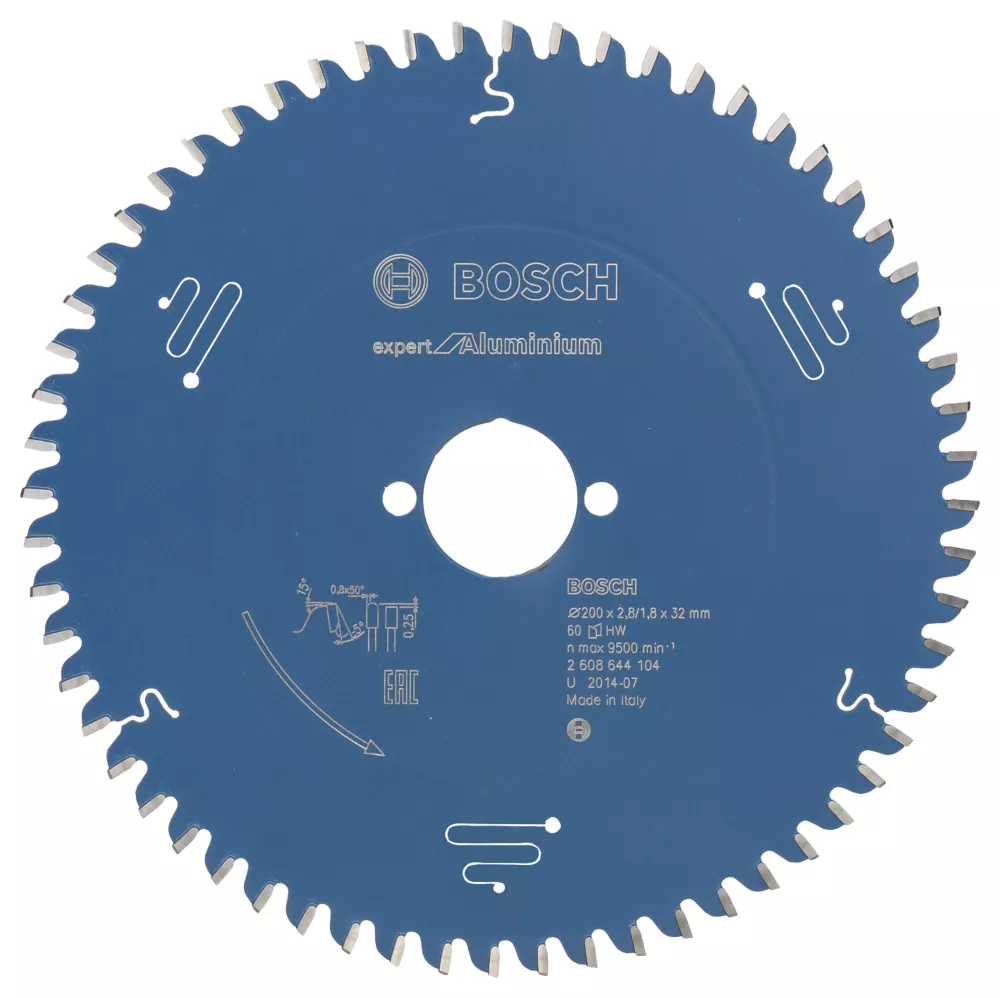 Bosch Expert Aluminium Circular Saw Blade 200 X 32mm 60T 1 Bosch Expert Aluminium Circular Saw Blade 200 X 32mm 60T