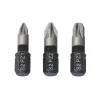 Erbauer 1/4" Hex Shank Mixed Diamond Impact Screwdriver Bits 3 Pieces