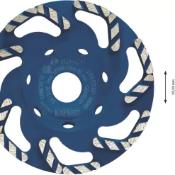 Bosch Expert Concrete Diamond Grinding Head 125 X 22.23mm 7 Bosch Expert Concrete Diamond Grinding Head 125 X 22.23mm -Cheap Cutting & Blades Store 813RR A3
