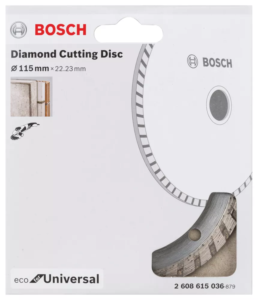 Bosch Eco Multi-Material Universal Turbo Diamond Disc 115 X 22.23mm 3 Bosch Eco Multi-Material Universal Turbo Diamond Disc 115 X 22.23mm - Image 3