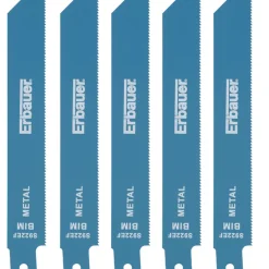 Erbauer SS922EF Multi-Material Reciprocating Saw Blades 150mm 5 Pack