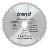 Trend CraftPo CSB/21060TC Wood Thin Kerf Circular Saw Blade For Cordless Saws 210 X 30mm 60T