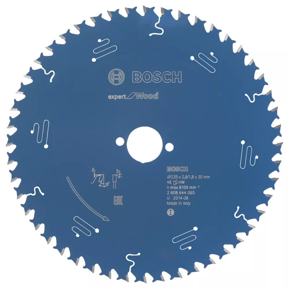 Bosch Expert Wood Circular Saw Blade 235 X 30mm 48T 1 Bosch Expert Wood Circular Saw Blade 235 X 30mm 48T