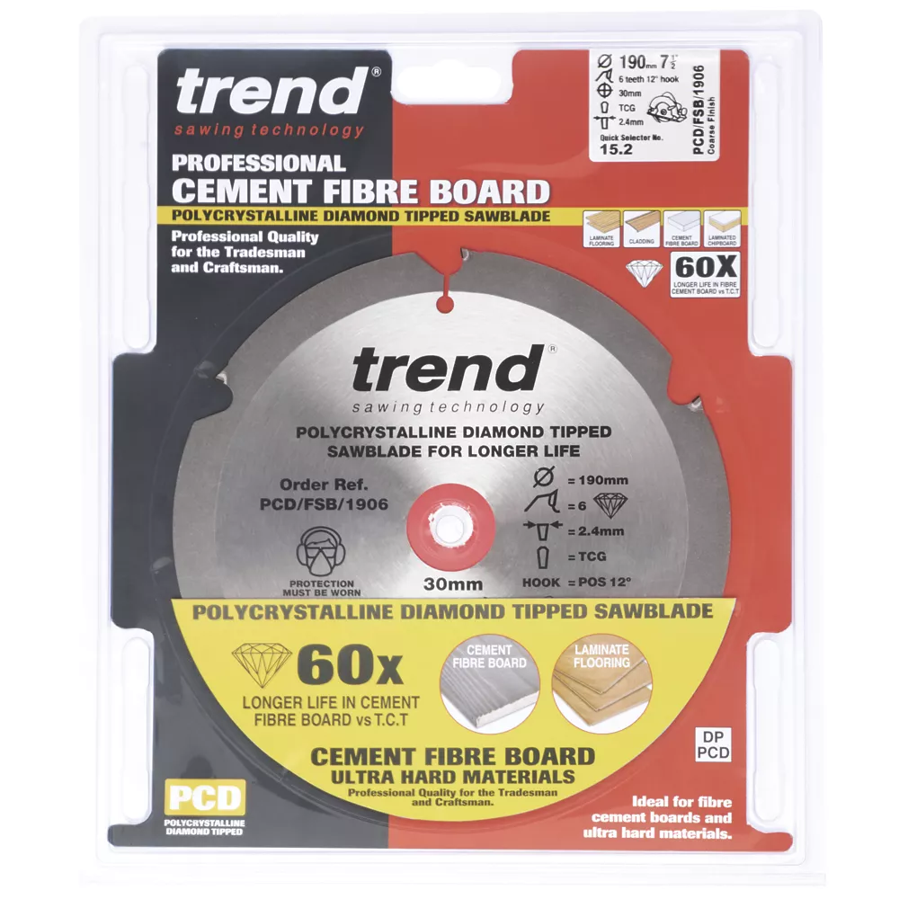 Trend Multi-Material Saw Blade 190 X 30mm 6T 2 Trend Multi-Material Saw Blade 190 X 30mm 6T - Image 2