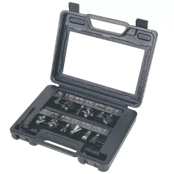 Trend 1/4" Shank Router Cutter Starter Set 12 Pcs