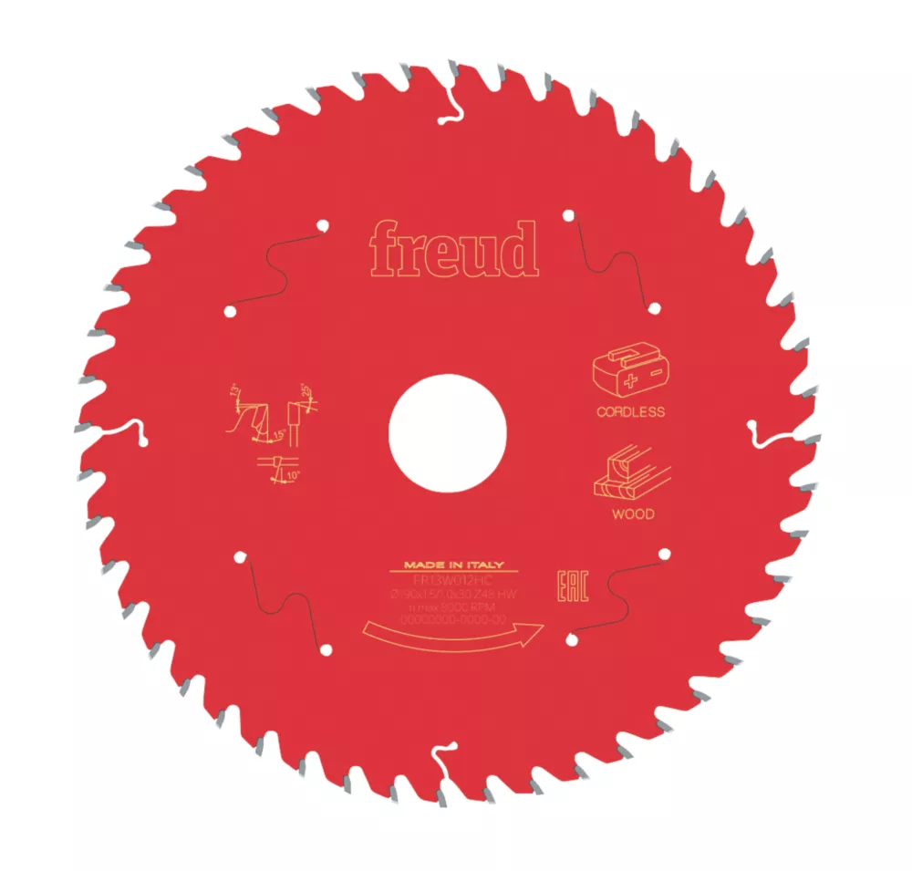 Freud Wood Circular Saw Blade 190 X 30mm 48T 1 Freud Wood Circular Saw Blade 190 X 30mm 48T