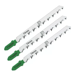 Essentials SJG51246 T144DP Softwood Jigsaw Blades 100mm 3 Pack