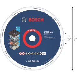 Bosch Expert Multi-Material Diamond Cutting Disc 230 X 22.23mm 7 Bosch Expert Multi-Material Diamond Cutting Disc 230 X 22.23mm -Cheap Cutting & Blades Store 896RR A3