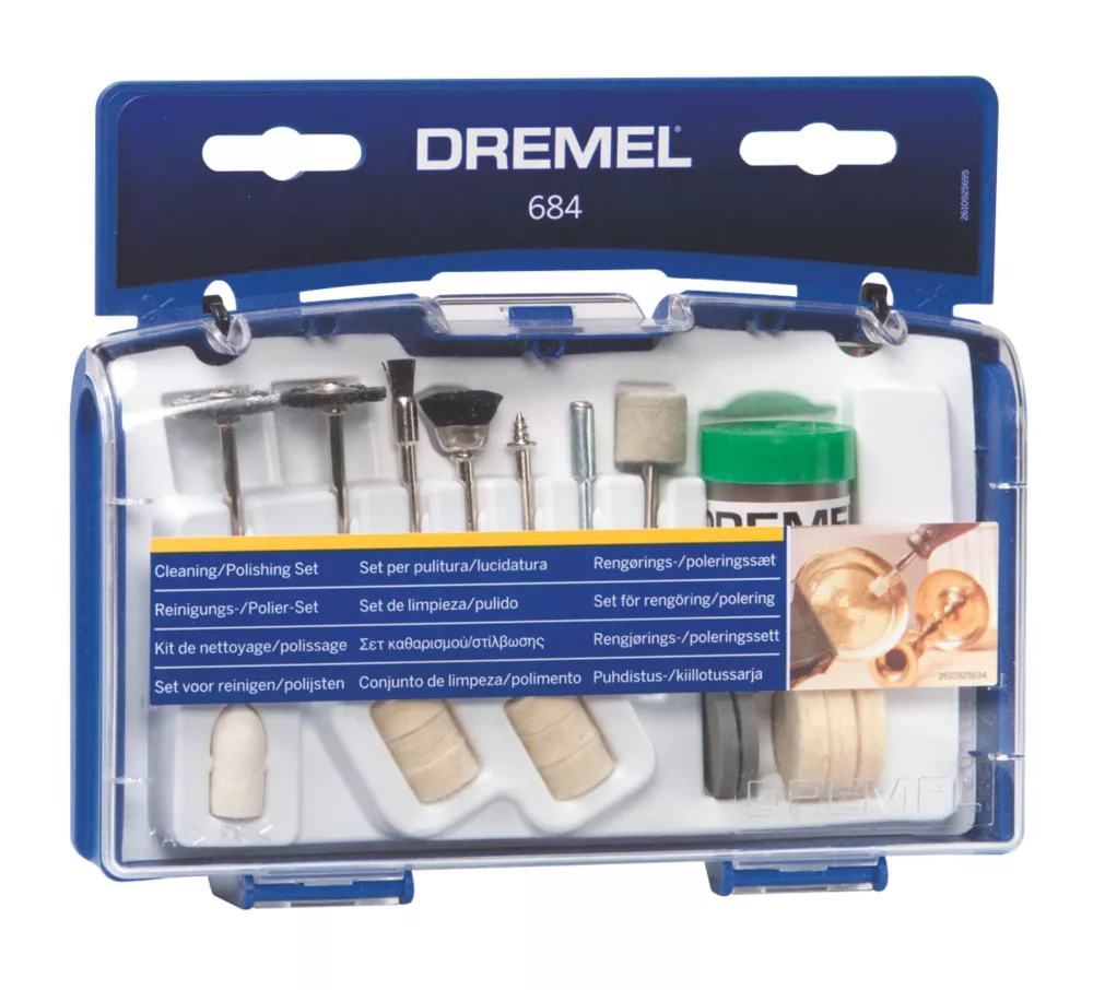Dremel 684 Cleaning & Polishing Kit 20 Pcs 2 Dremel 684 Cleaning & Polishing Kit 20 Pcs - Image 2