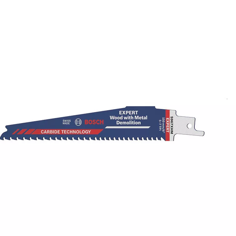 Bosch Expert S967XHM Multi-Material Reciprocating Saw Blade 150mm 1 Bosch Expert S967XHM Multi-Material Reciprocating Saw Blade 150mm