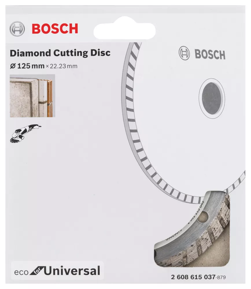 Bosch Eco Multi-Material Universal Turbo Diamond Disc 125 X 22.23mm 2 Bosch Eco Multi-Material Universal Turbo Diamond Disc 125 X 22.23mm - Image 2