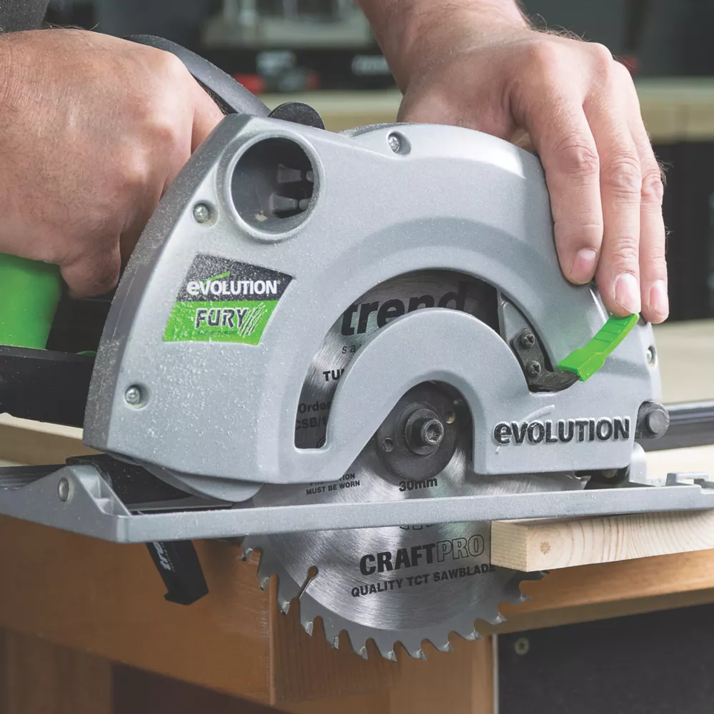 Trend CraftPo CSB/16552T Wood Thin Kerf Circular Saw Blade For Cordless Saws 165 X 20mm 52T 4 Trend CraftPo CSB/16552T Wood Thin Kerf Circular Saw Blade For Cordless Saws 165 X 20mm 52T - Image 4