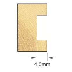 Trend 1/2" Shank Intumescent Cutter 40 X 10mm 5 Trend 1/2" Shank Intumescent Cutter 40 X 10mm -Cheap Cutting & Blades Store 9270F A2