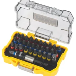 DeWalt 6.35mm Hex Shank Mixed Screwdriver Bit Set 32 Pcs