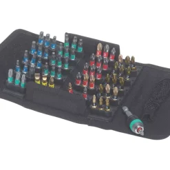 Wera Bit-Safe 1/4" Hex Shank Mixed BiTorsion Rapidaptor Screwdriver Bit Set 61 Pieces