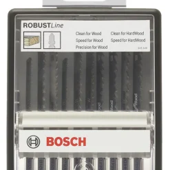 Bosch 2.607.010.540 Wood Wood Jigsaw Blade Set 10 Pieces