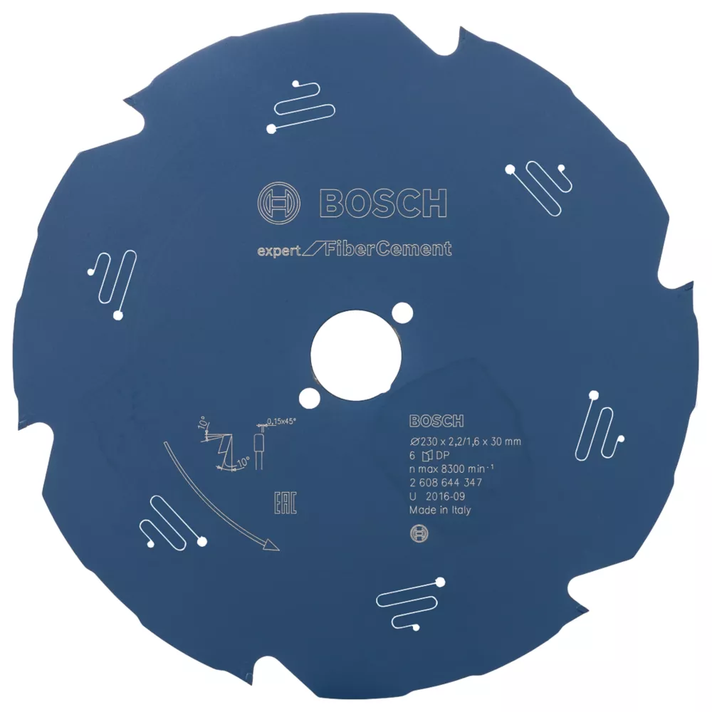Bosch Expert Fibre Cement Circular Saw Blade 230 X 30mm 6T 1 Bosch Expert Fibre Cement Circular Saw Blade 230 X 30mm 6T