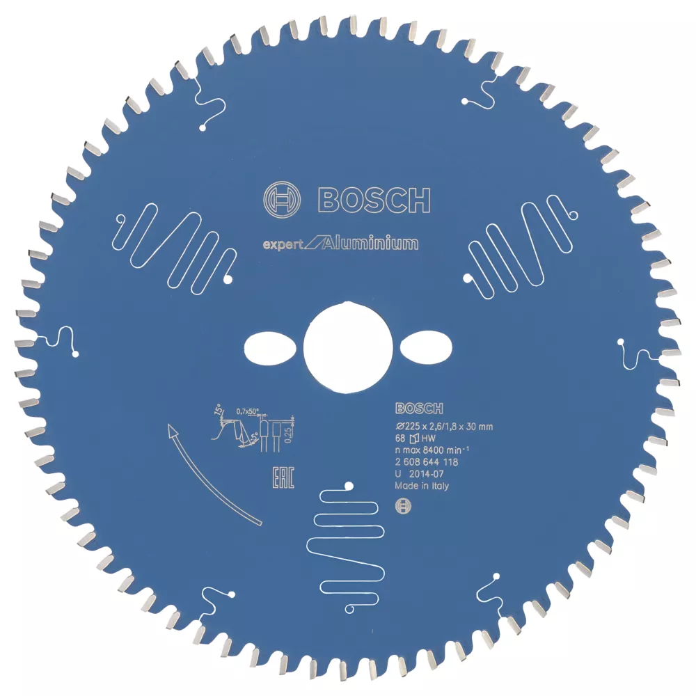 Bosch Expert Aluminium Circular Saw Blade 225 X 30mm 68T 1 Bosch Expert Aluminium Circular Saw Blade 225 X 30mm 68T