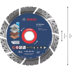 Bosch Expert Masonry Diamond Cutting Disc 150 X 22.23mm 9 Bosch Expert Masonry Diamond Cutting Disc 150 X 22.23mm -Cheap Cutting & Blades Store 984RR A4