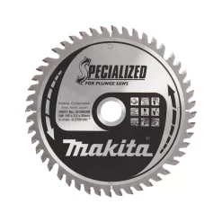 Makita Wood TCT Plunge Saw Blade 165 X 20mm 48T